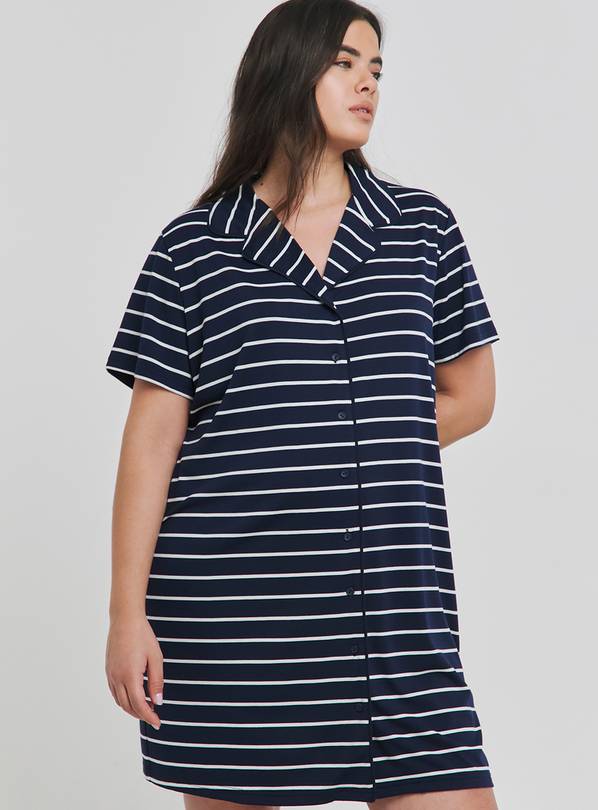 SIMPLY BE Pretty Secrets Poly Viscose Night Shirt 8-10